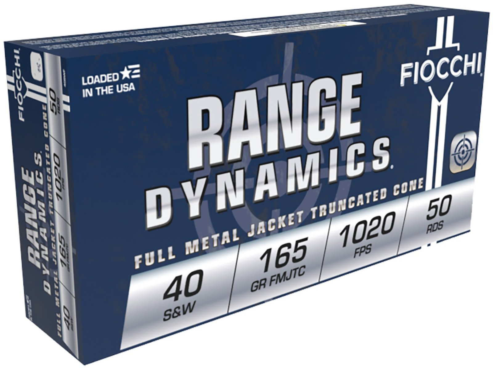 FIO 40SW 165GR FMJTC 50RD