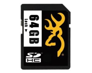 Browning Trail Camera 64 GB SD Card Class 10