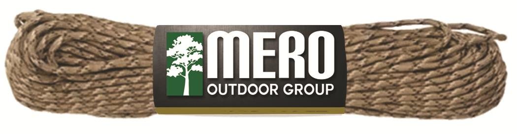 Mero 550 Paracord - 100' 550 lb Desert Camo