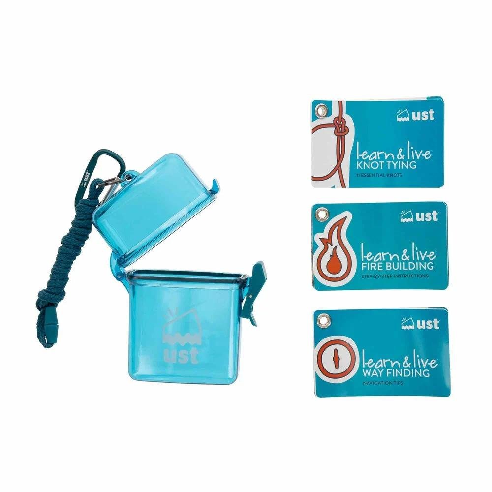 Ultimate Survival Learn & Live Outdoor Skills Card Set