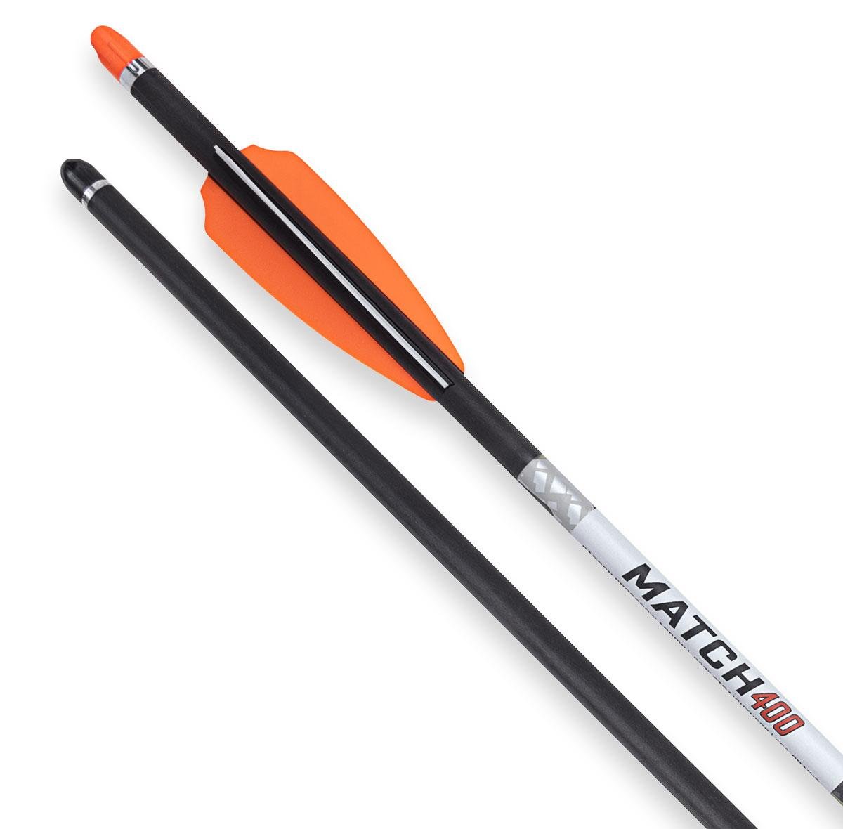 TenPoint Wicked Ridge Match 400 Alpha-Nock Carbon Arrows 20" 3 Pack