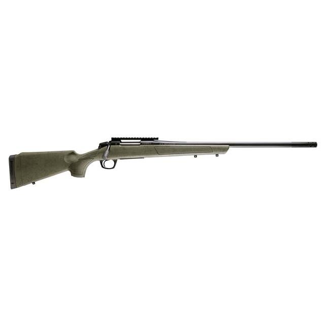 CVA Cascade XT Rifle 35 Whelen 3rd Capacity 24" Threaded Cerakote Black Barrel OD Green/Black Web Stock Pic Rail