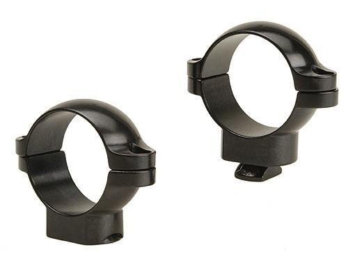 Leupold 2-Piece STD Windage Adjustable Steel Rings 1" Medium Gloss