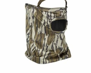 Primos Stretch Fit Mask - Mossy Oak Bottomland 1/2 Face