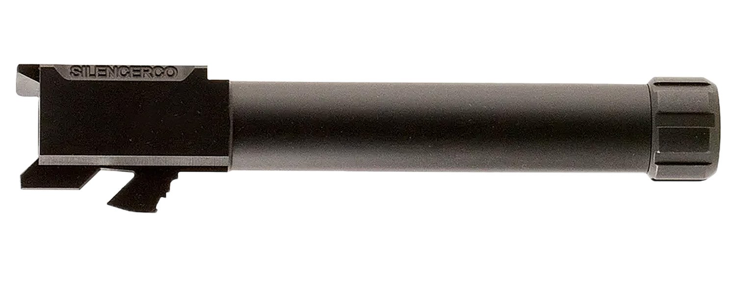SilencerCo AC5335 9mm 1/2"x28 416R Stainless Steel Black