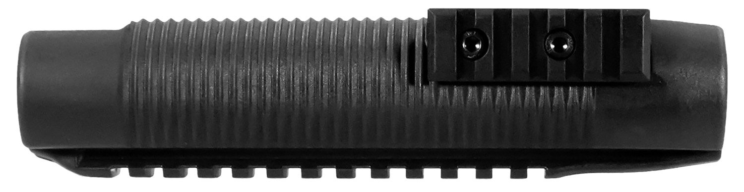 Aim Sports MFE500 Shotgun Polymer Body with Aluminum Side Rails & Black Finish for Mossberg 500