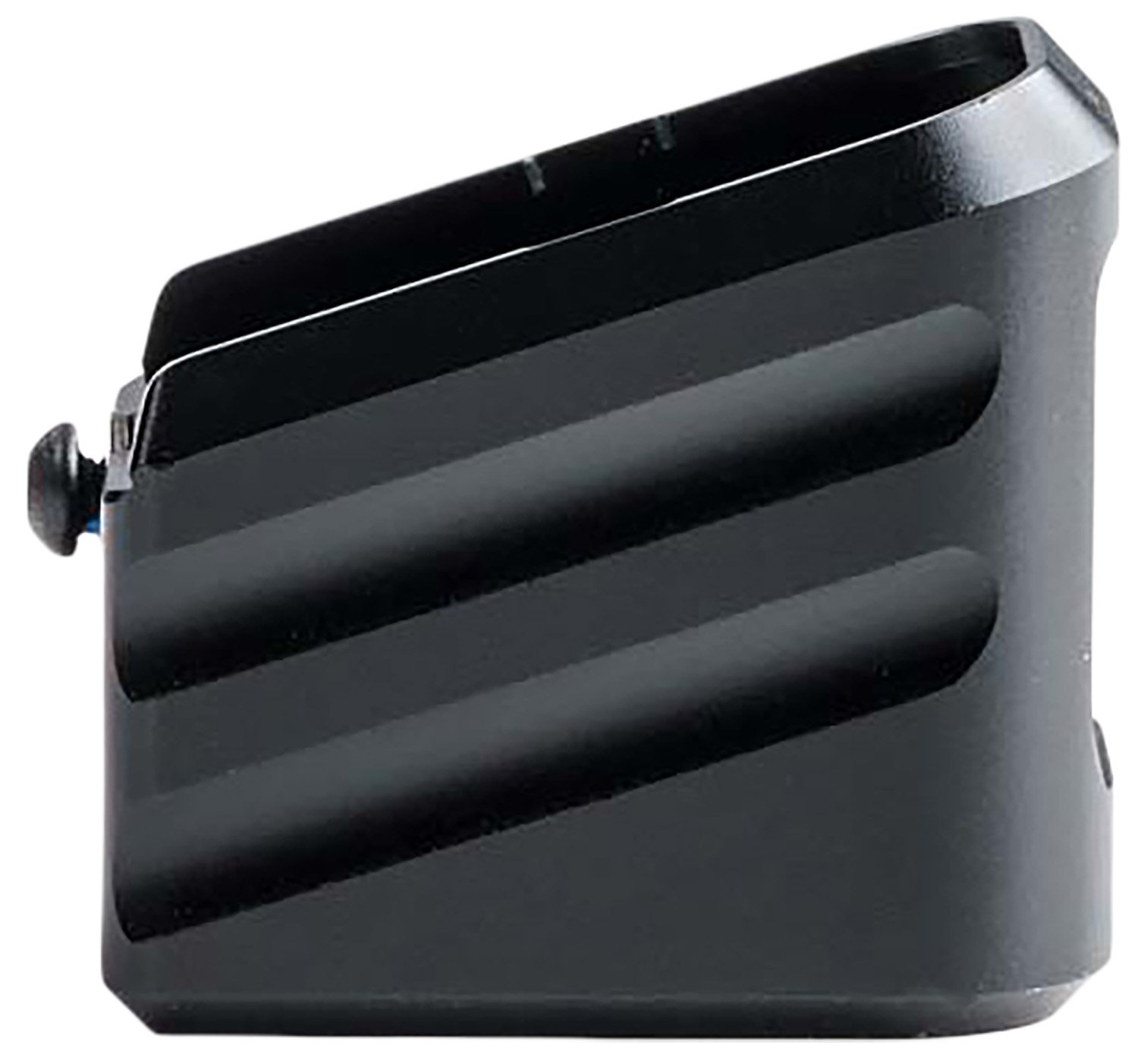 Cross Armory CRG+0MEG17BK Magazine Extension Fits Glock 17/22/31 Gen 1-5 Black Aluminum