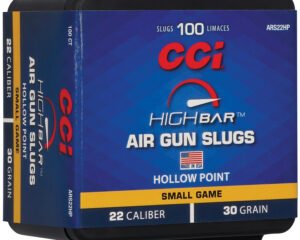 CCI ARS22HP High Bar Air Gun Slug 22Cal 30gr Hollow Point 100 Per Box/5 Case