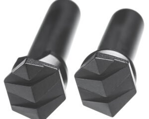Tyrant CNC TDAR15TPBLK Takedown Pins Enhanced AR-15 Black Aluminum