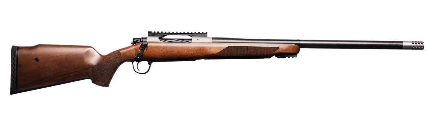Christensen Arms 80106010100 Ridgeline Safari Plains Game Full Size 300 Win Mag 22" Carbon Fiber Match Grade Threaded Barrel, Stainless Steel Drilled & Tapped Receiver, Picatinny Rail Forend, European
