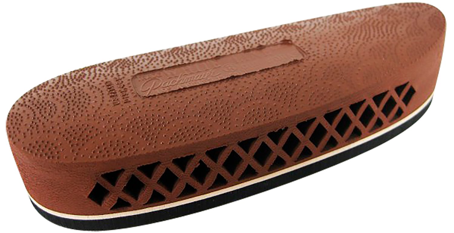 Pachmayr 00002 F325 Deluxe Brown w/White Line Large Rubber For Rifle/Shotgun