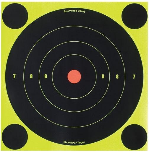 Birchwood Casey Shoot-N-C 8" Bull's Eye Targets 6/ct