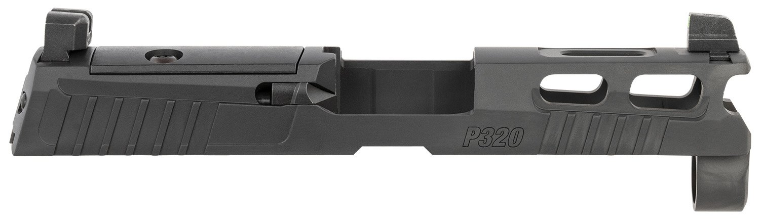 Sig Sauer 8900949 P320 Sig P320 9mm Luger PVD Black Stainless Steel Optic Ready Slide XRAY3 Suppressor Sights Compatible With ROMEO1 PRO ROMEO2