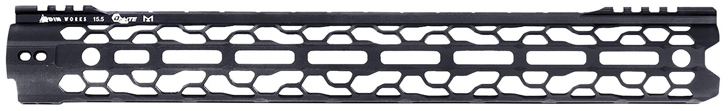 Odin Works F15MLO2 02 Lite M-LOK Forend-15.5" M-LOK, Black Aluminum, Mounting Hardware Included for AR-15