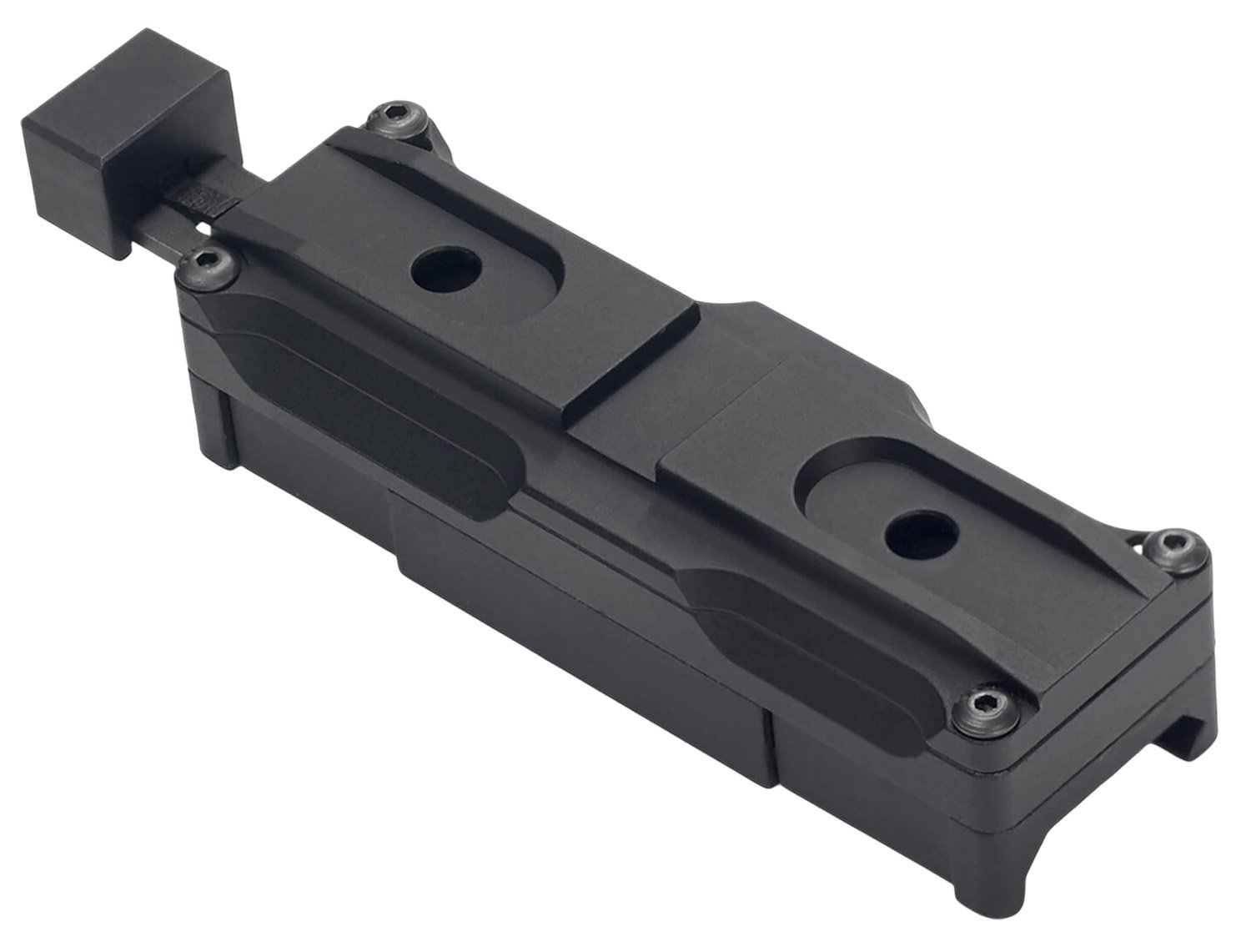 Kinetic Development Group SID5-110 Sidelock Black Aluminum Compatible w/ Aimpoint Patrol Rifle Optic PRO/Comp M4