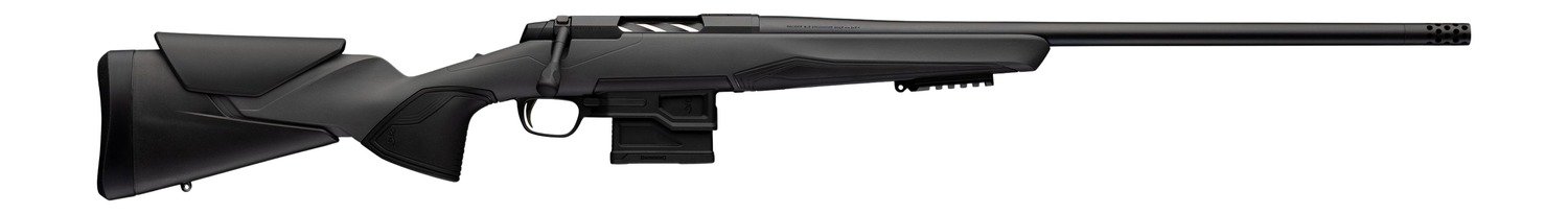 Browning 036130229 X-Bolt 2 Hunter LR 300 Win Mag 5+1 26" Matte Blued Threaded Barrel & Steel Drilled & Tapped Receiver, Matte Black Adj Vari-Tech Synthetic Stock, Right Hand