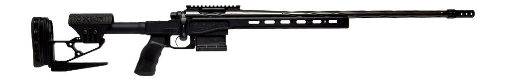 Horizon Firearms HRF-VAD-300W-22R Vandal DM 300 Win 22" Black Chrome Spiral Fluted Threaded Barrel, Black Chrome Receiver w/Picatinny Rail, ARCA Rail, Black Anodized XLR Element 4.0 Aluminum Stock, Po