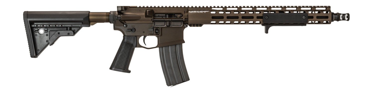 Griffin Armament MK2RECCEFDE-W MK2 RECCE 223 Wylde 30+1 16.10" Black Anodized Barrel, Tetra Brown Anodized Aluminum Receiver w/Picatinny Rail, M-LOK Handguard, Griffin Extreme Condition Black Polymer