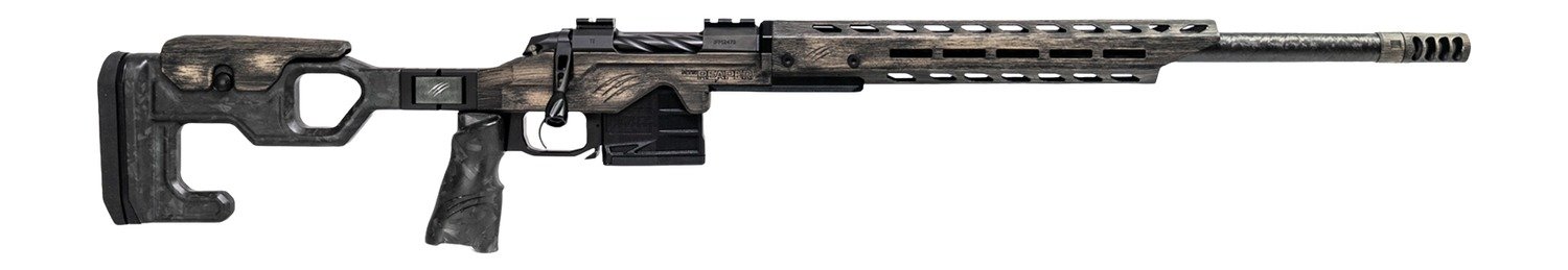 Fierce Firearms REPMT300PRC22DB Reaper MTN 2.0 300 PRC 3+1 22" Carbon Fiber Match Grade Threaded Barrel, Distressed Bronze Cerakote Titanium Drilled & Tapped Receiver, M-LOK Handguard, Magnesium Foldi