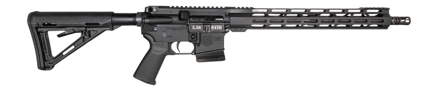 Diamondback DB1799K005 DB15 *CO Compliant 5.56 NATO 10+1 16" Black Nitride Barrel, Black Anodized Aluminum Receiver w/Picatinny Rail, M-LOK Handguard, Black Synthetic Stock