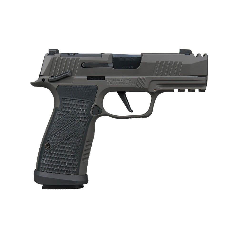 Sig Sauer P365 AXG Legion CA Compliant Handgun 9mm Luger 10rd Magazine(3) 3.1" Barrel Manuel Safety